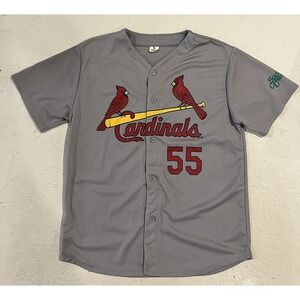 ST LOUIS CARDINALS SGA STADIUM GIVEAWAY #55 PISCOTTY‎ BASEBALL JERSEY SIZE XL